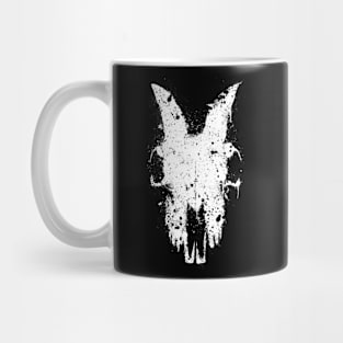 Goat Skull Graffiti Mug